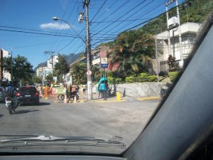 town center