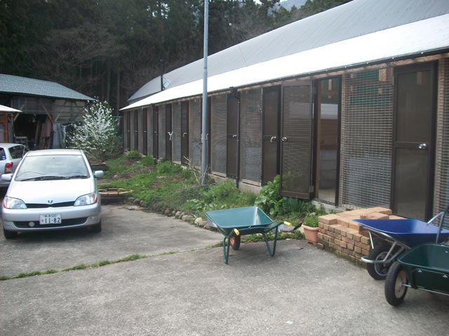 supply area at the shelter
