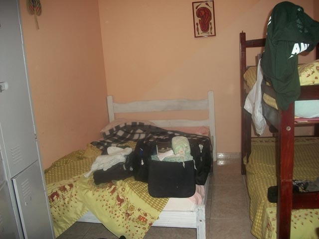 my room, live out of suitcases